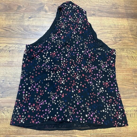 Trina Turk silk star print blouse - Picture 5 of 6